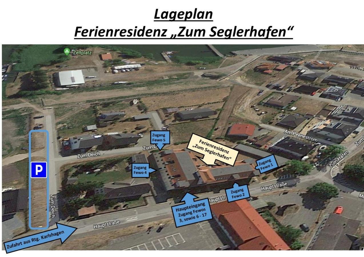 Ferienwohnung Residenz Zum Seglerhafen-ST Peenemünde Exterior foto